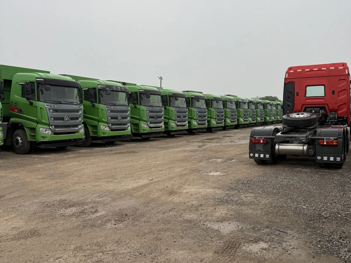 IronPath yard overview — trucks in stock